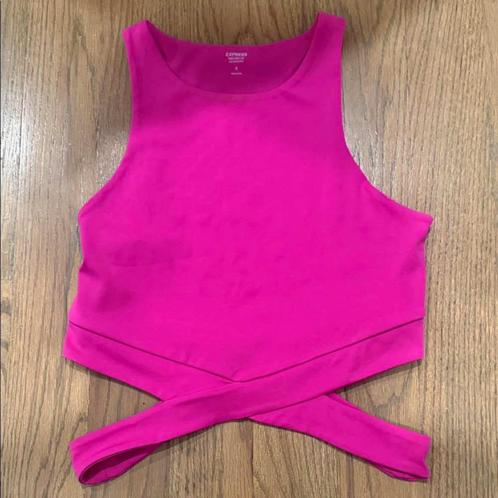 Express Pink Crop Top